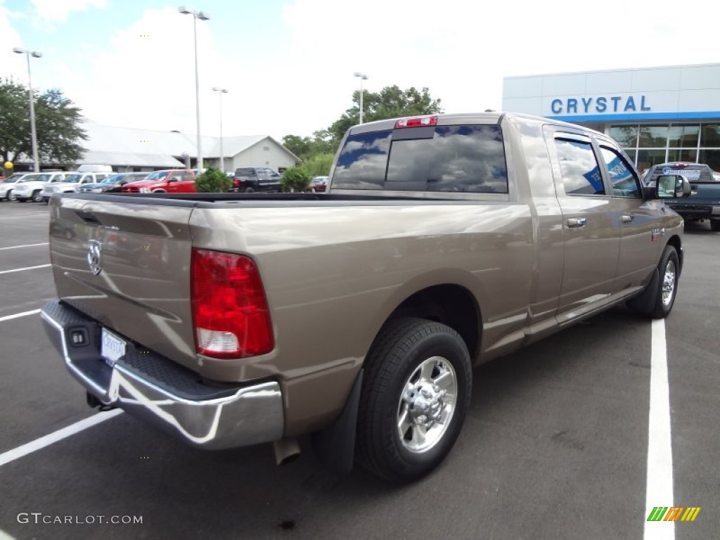 2010 Ram 2500 SLT Mega Cab - Austin Tan Pearl / Light Pebble Beige/Bark Brown photo #7