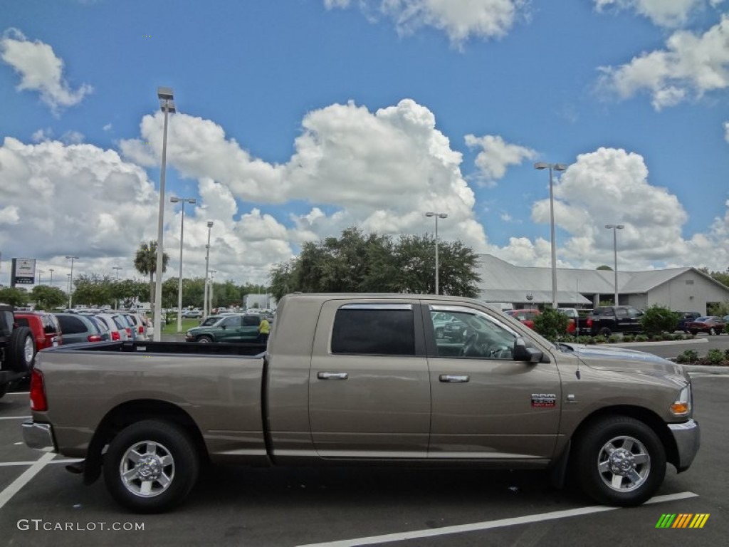 2010 Ram 2500 SLT Mega Cab - Austin Tan Pearl / Light Pebble Beige/Bark Brown photo #8