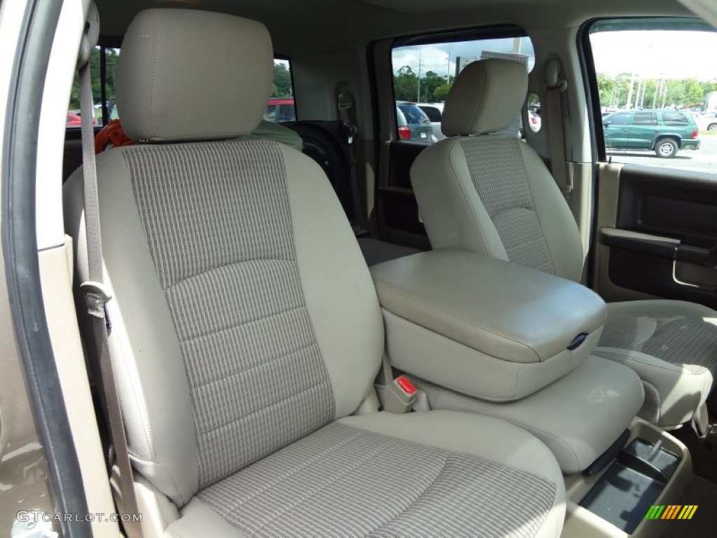 2010 Ram 2500 SLT Mega Cab - Austin Tan Pearl / Light Pebble Beige/Bark Brown photo #11
