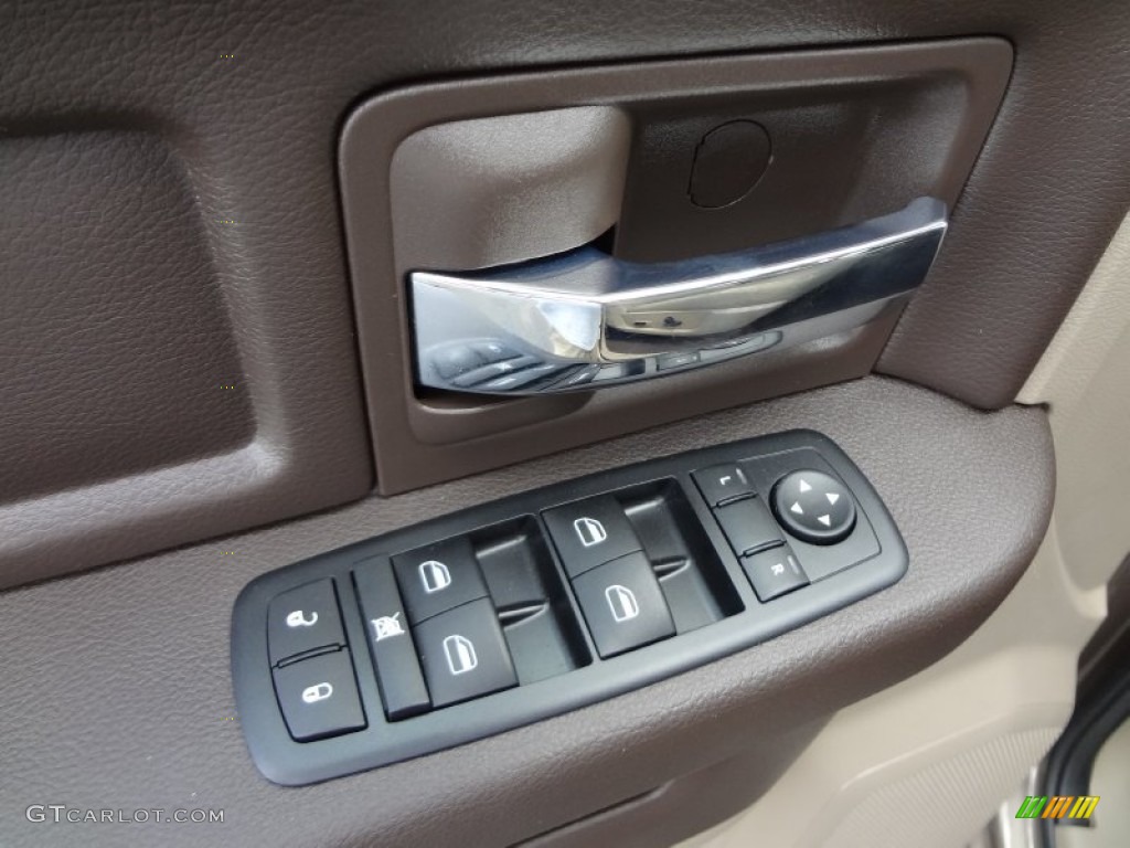2010 Ram 2500 SLT Mega Cab - Austin Tan Pearl / Light Pebble Beige/Bark Brown photo #17