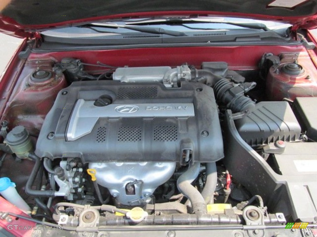 2005 Hyundai Elantra GLS Hatchback 2.0 Liter DOHC 16 Valve 4 Cylinder Engine Photo #68006135