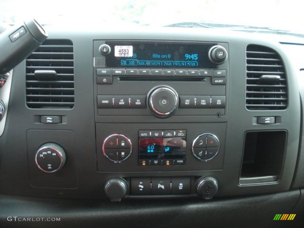 2013 Sierra 1500 SLE Extended Cab 4x4 - Onyx Black / Ebony photo #16