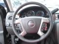 Ebony 2012 GMC Yukon XL 2500 SLT 4x4 Steering Wheel