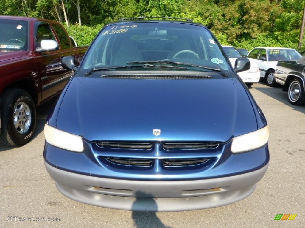 2000 Caravan  - Patriot Blue Pearl / Mist Grey photo #6