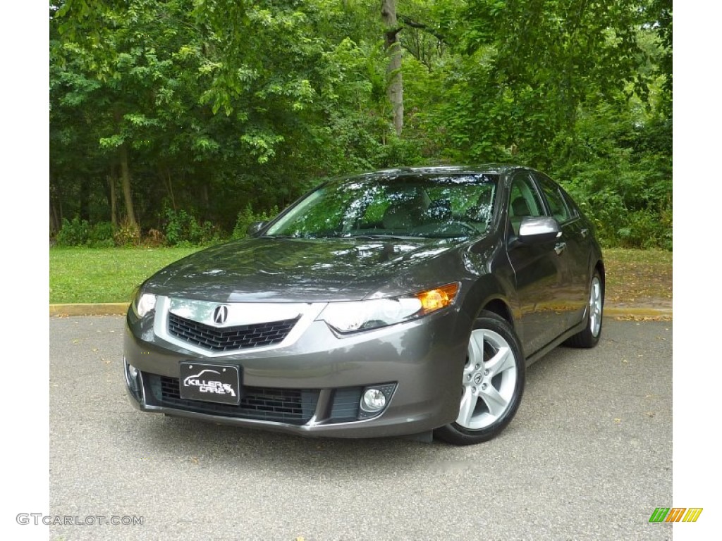 2010 TSX Sedan - Grigio Metallic / Taupe photo #3