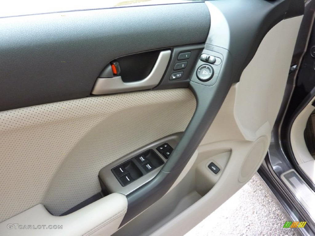 2010 TSX Sedan - Grigio Metallic / Taupe photo #12