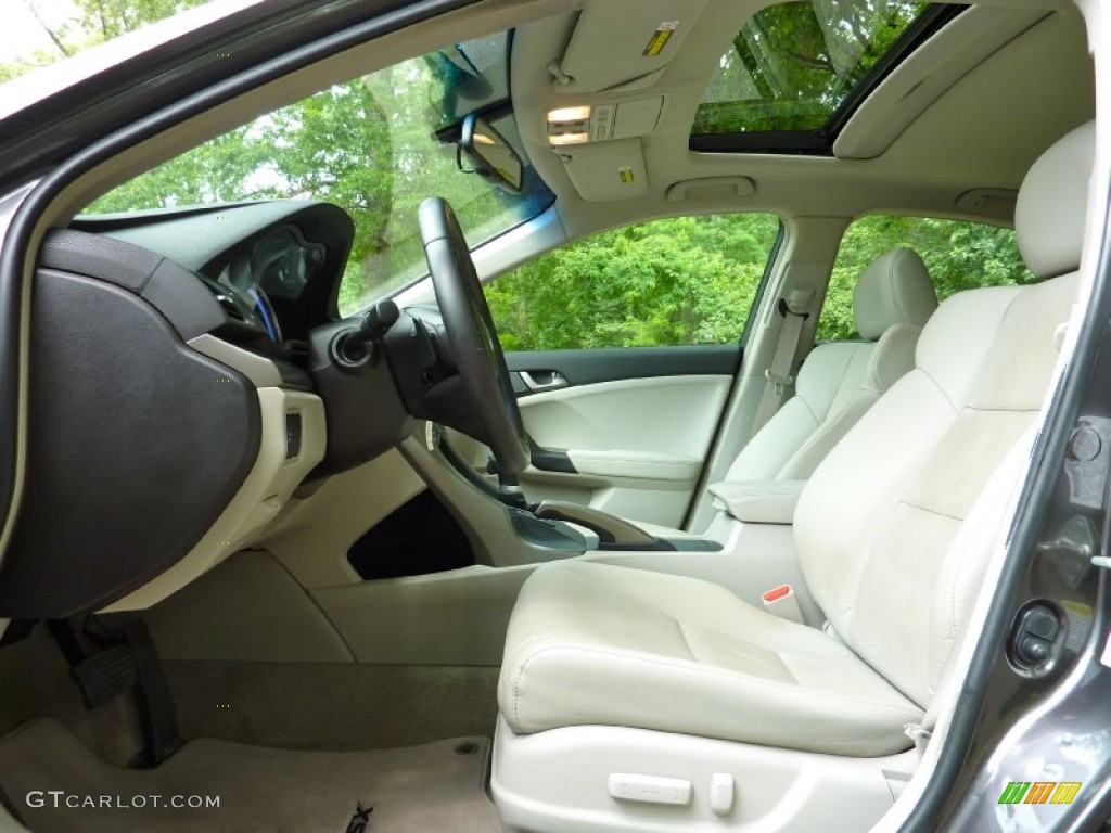 2010 TSX Sedan - Grigio Metallic / Taupe photo #15