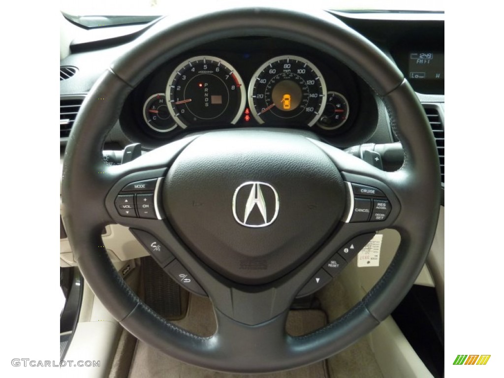 2010 TSX Sedan - Grigio Metallic / Taupe photo #16