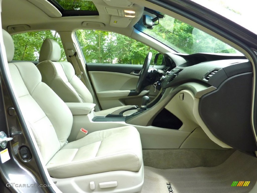2010 TSX Sedan - Grigio Metallic / Taupe photo #24