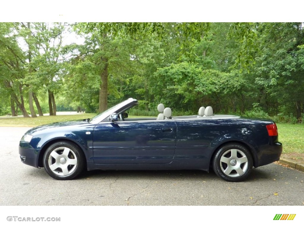 Moro Blue Pearl Effect 2005 Audi A4 1.8T Cabriolet Exterior Photo #68008625