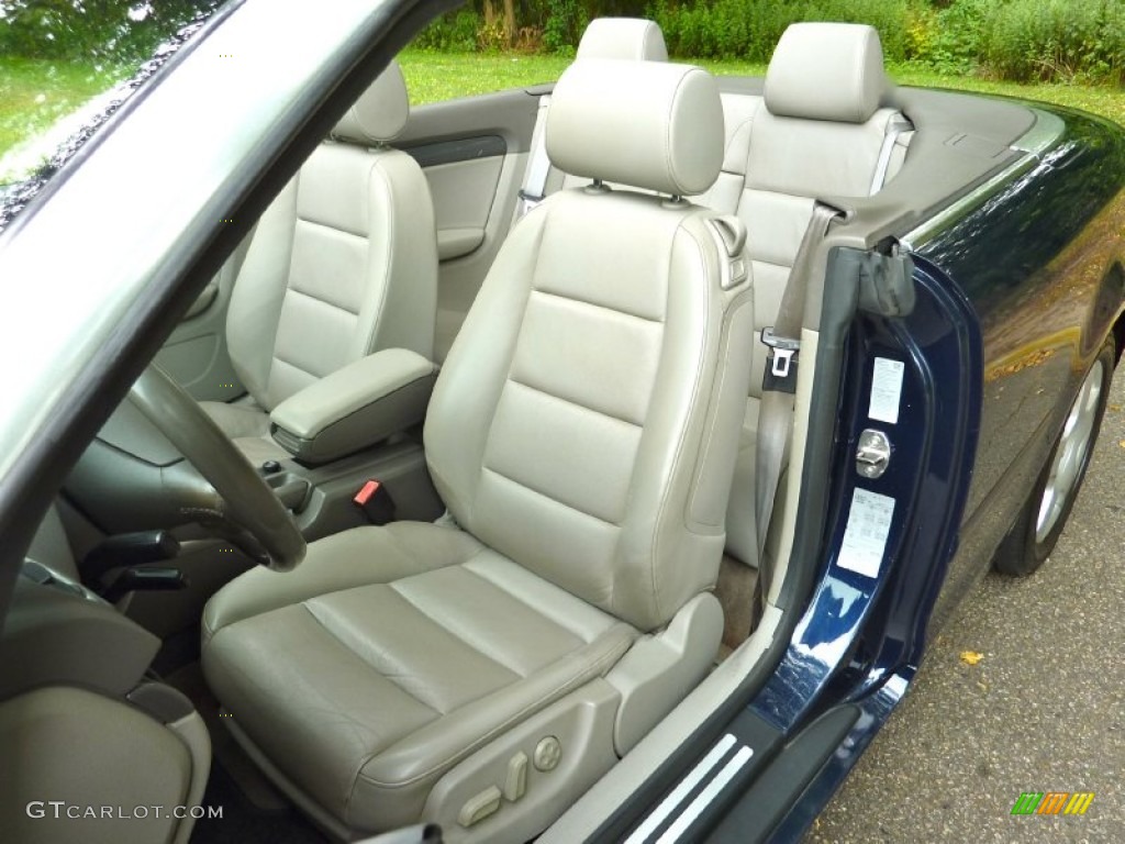 Beige Interior 2005 Audi A4 1.8T Cabriolet Photo #68008733
