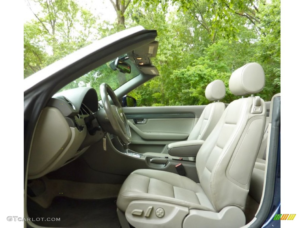 2005 A4 1.8T Cabriolet - Moro Blue Pearl Effect / Beige photo #22
