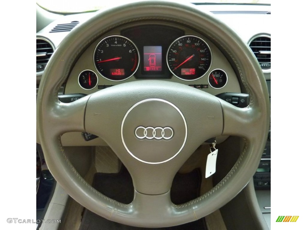 2005 Audi A4 1.8T Cabriolet Steering Wheel Photos