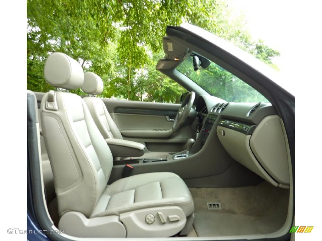 2005 A4 1.8T Cabriolet - Moro Blue Pearl Effect / Beige photo #30