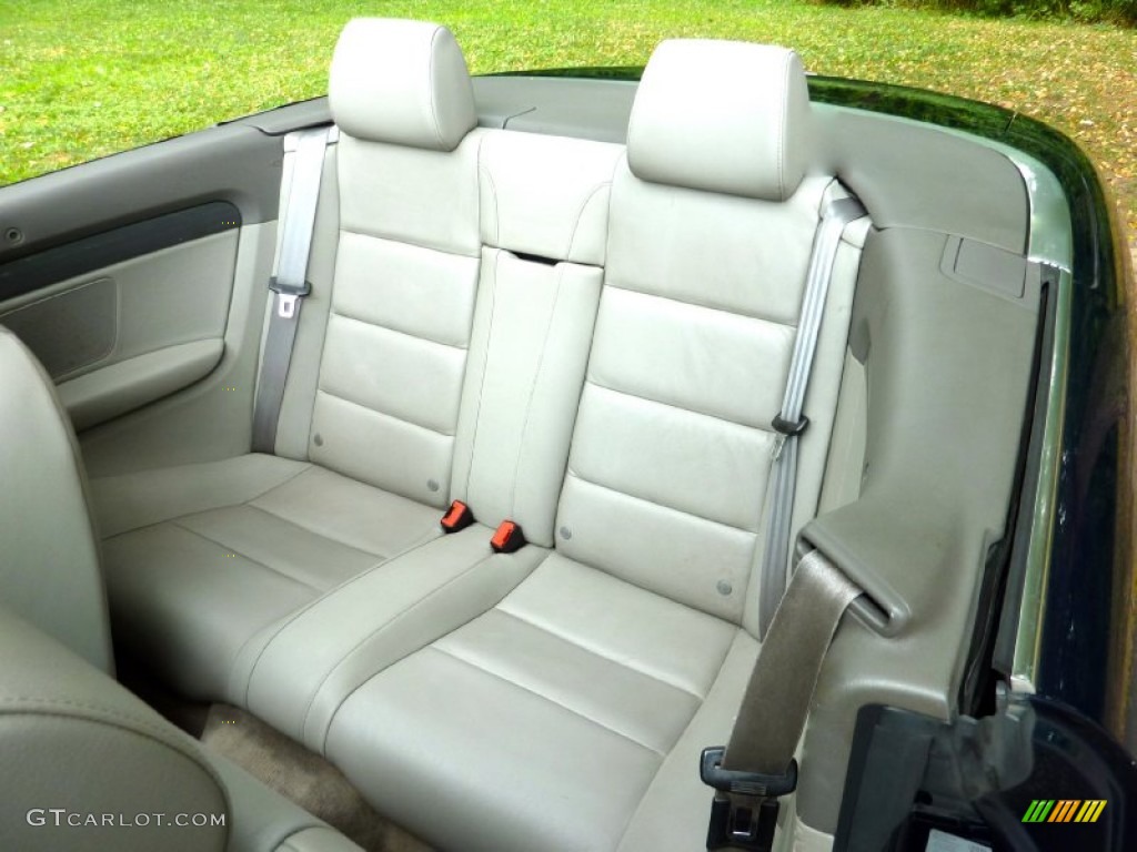 Beige Interior 2005 Audi A4 1.8T Cabriolet Photo #68008804