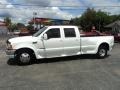 Oxford White 2000 Ford F350 Super Duty Lariat Crew Cab Dually