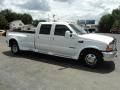 Oxford White - F350 Super Duty Lariat Crew Cab Dually Photo No. 3