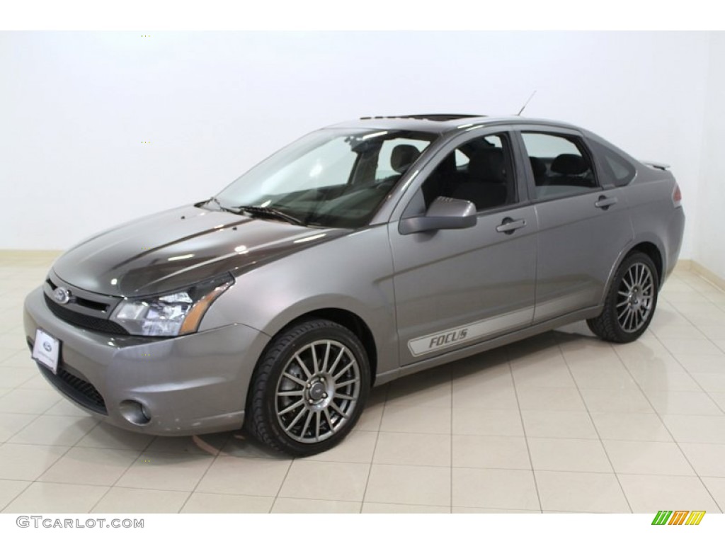 Sterling Grey Metallic 2010 Ford Focus SES Sedan Exterior Photo #68011710