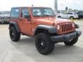 2011 Mango Tango Pearl Jeep Wrangler Sport S 4x4  photo #7