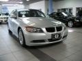 2008 Titanium Silver Metallic BMW 3 Series 328xi Sedan  photo #3