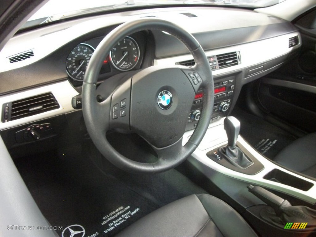 2008 3 Series 328xi Sedan - Titanium Silver Metallic / Black photo #8