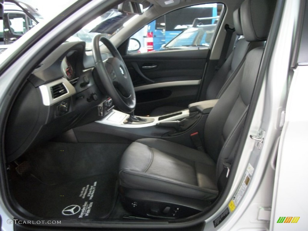 2008 3 Series 328xi Sedan - Titanium Silver Metallic / Black photo #13