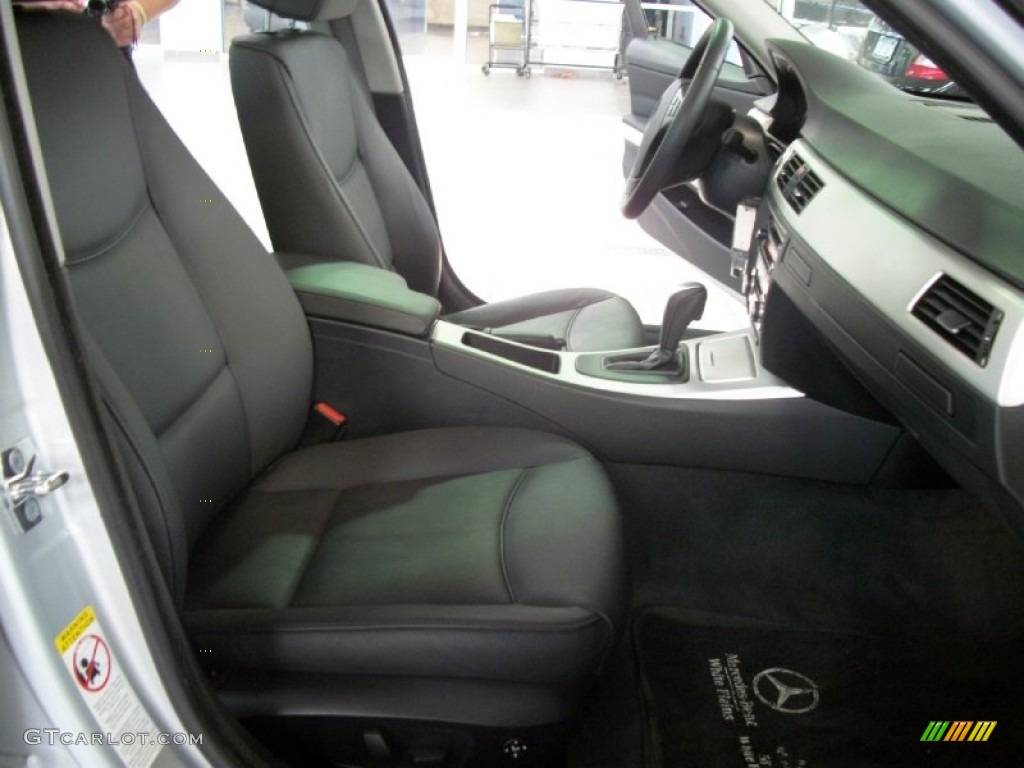 2008 3 Series 328xi Sedan - Titanium Silver Metallic / Black photo #14