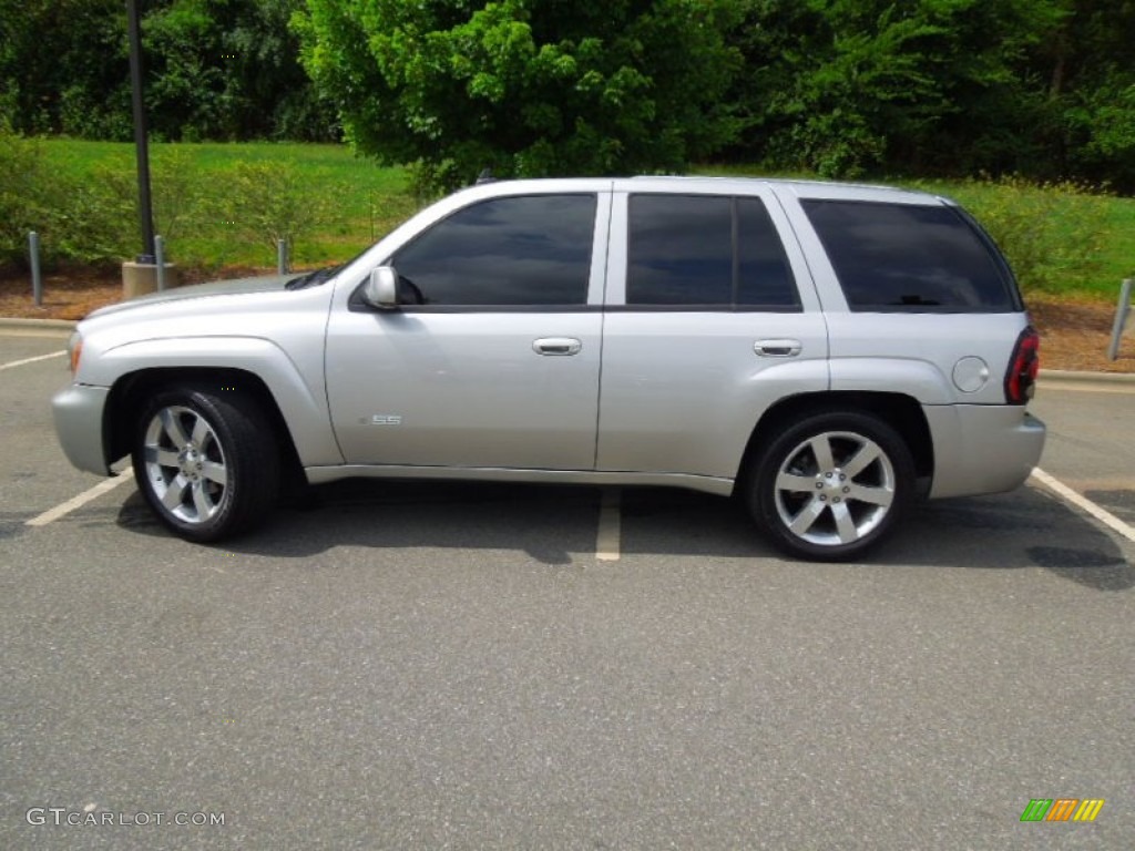 Silverstone Metallic 2008 Chevrolet TrailBlazer SS Exterior Photo #68012885