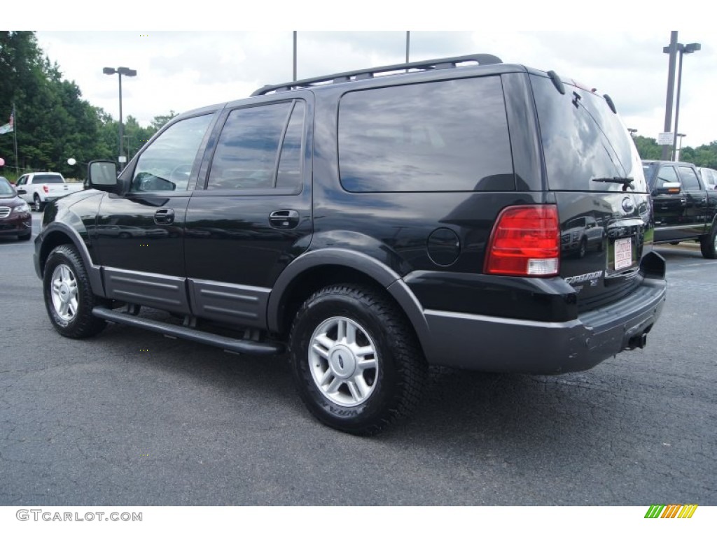 2006 Expedition XLT 4x4 - Black / Medium Flint Grey photo #43