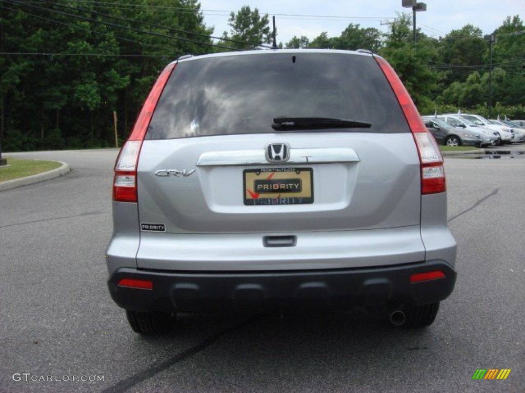 2007 CR-V EX - Whistler Silver Metallic / Black photo #5