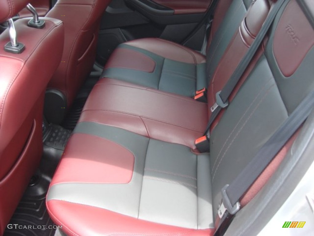 2012 Ford Focus Titanium Sedan Rear Seat Photo #68014522