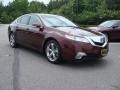 2010 Basque Red Pearl Acura TL 3.7 SH-AWD  photo #7