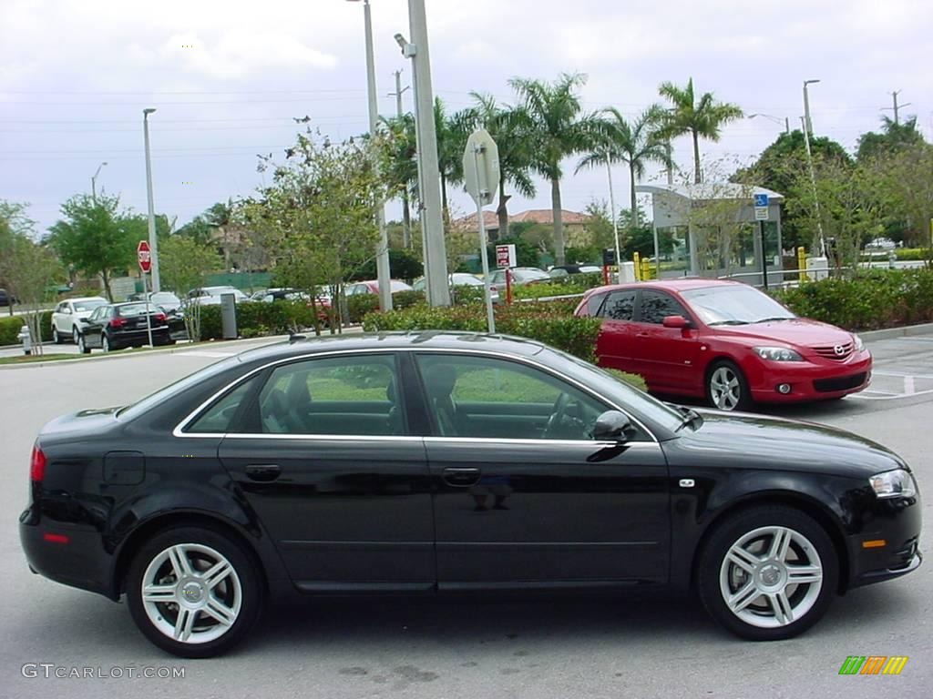 2008 A4 2.0T Special Edition Sedan - Brilliant Black / Black photo #6