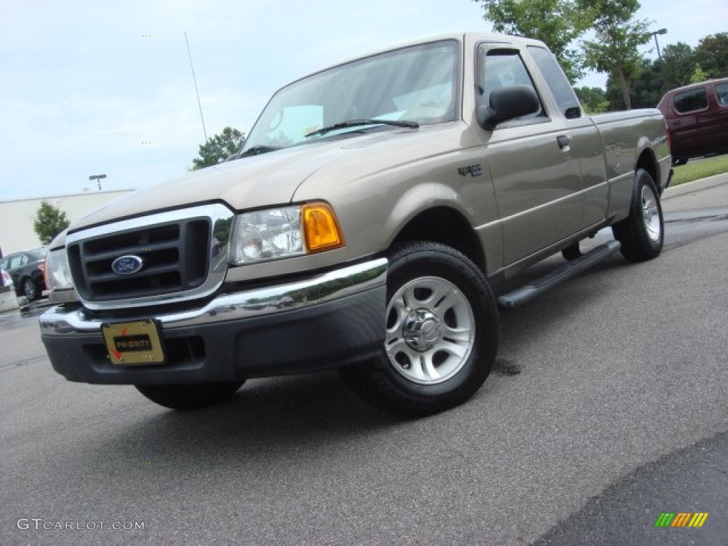 2005 Ranger XLT SuperCab - Arizona Beige Metallic / Medium Pebble Tan photo #1
