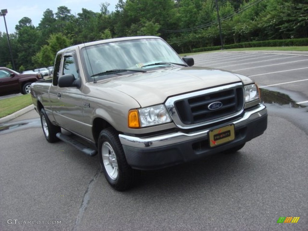 2005 Ranger XLT SuperCab - Arizona Beige Metallic / Medium Pebble Tan photo #9