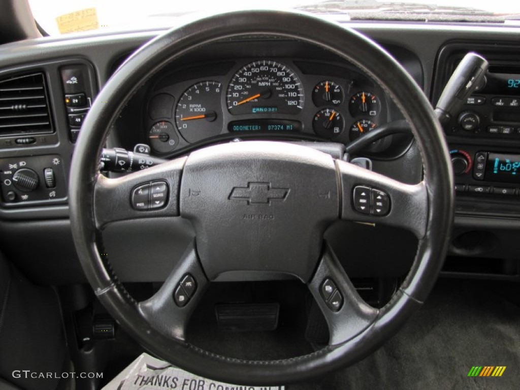 2003 Silverado 2500HD LS Crew Cab 4x4 - Victory Red / Dark Charcoal photo #11