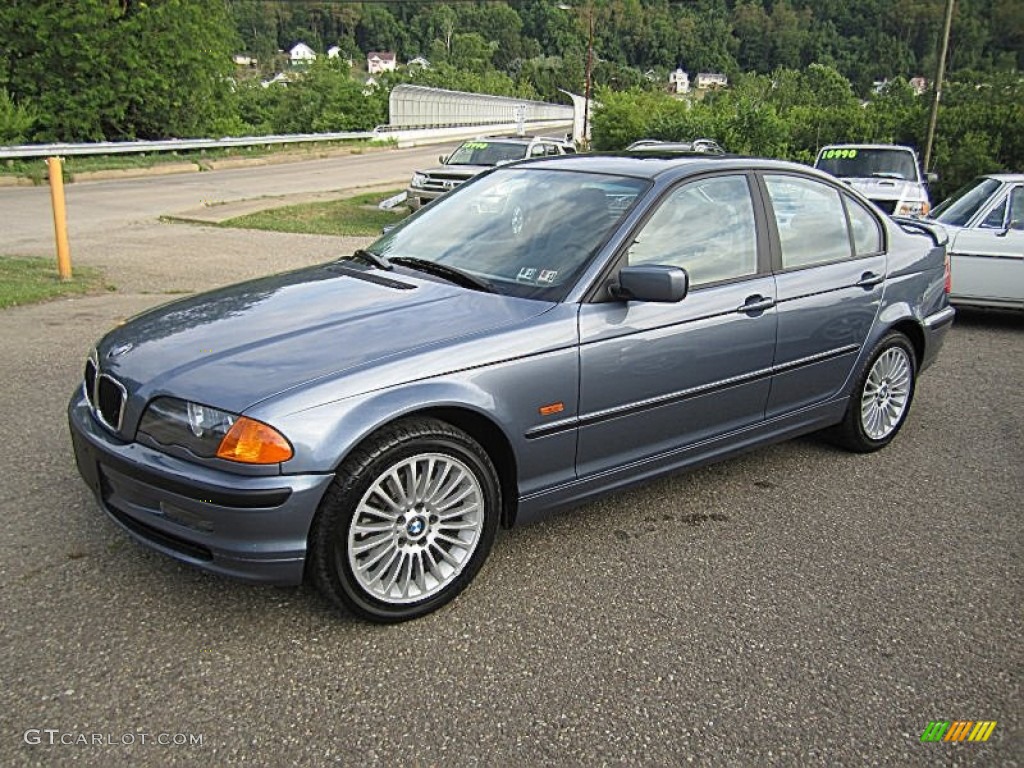 Steel Blue Metallic 2001 BMW 3 Series 325xi Sedan Exterior Photo #68016900