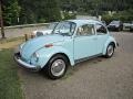 1974 Marina Blue Volkswagen Beetle Coupe  photo #1