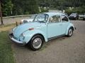 Marina Blue 1974 Volkswagen Beetle Coupe Exterior