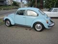 1974 Marina Blue Volkswagen Beetle Coupe  photo #3