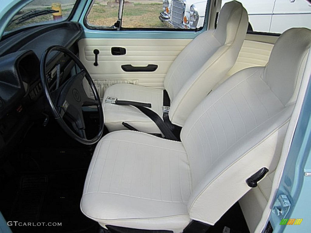 1974 Beetle Coupe - Marina Blue / Bamboo Beige photo #11