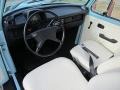  1974 Beetle Coupe Bamboo Beige Interior