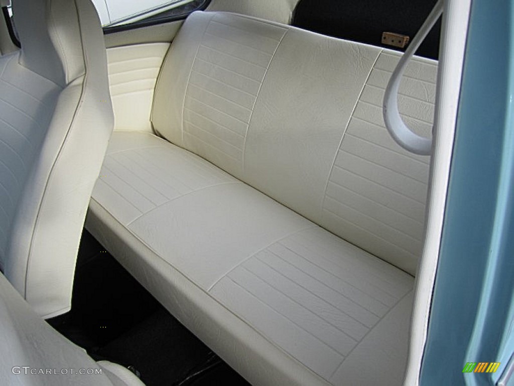 1974 Beetle Coupe - Marina Blue / Bamboo Beige photo #14