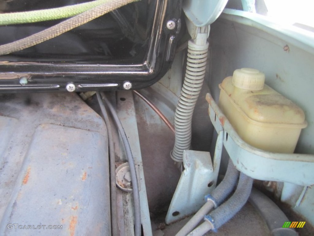 1974 Beetle Coupe - Marina Blue / Bamboo Beige photo #25