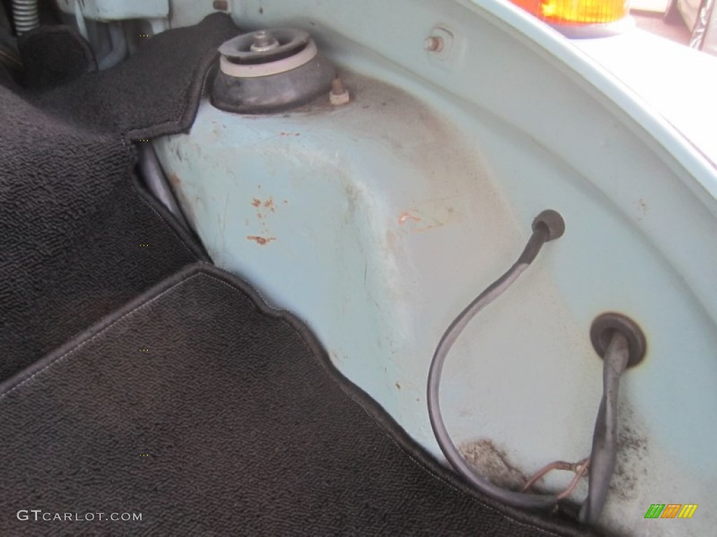 1974 Beetle Coupe - Marina Blue / Bamboo Beige photo #26