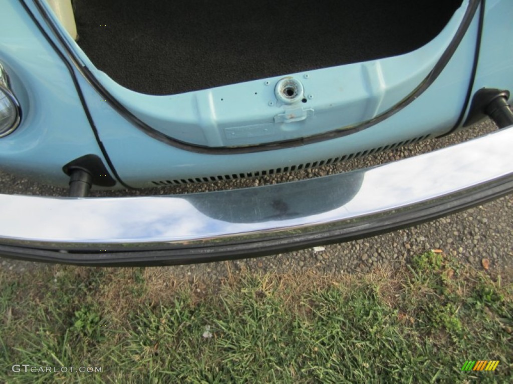 1974 Beetle Coupe - Marina Blue / Bamboo Beige photo #28