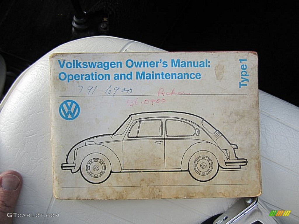 1974 Volkswagen Beetle Coupe Books/Manuals Photo #68017146