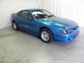 1995 Sapphire Blue Metallic Ford Mustang V6 Coupe  photo #1