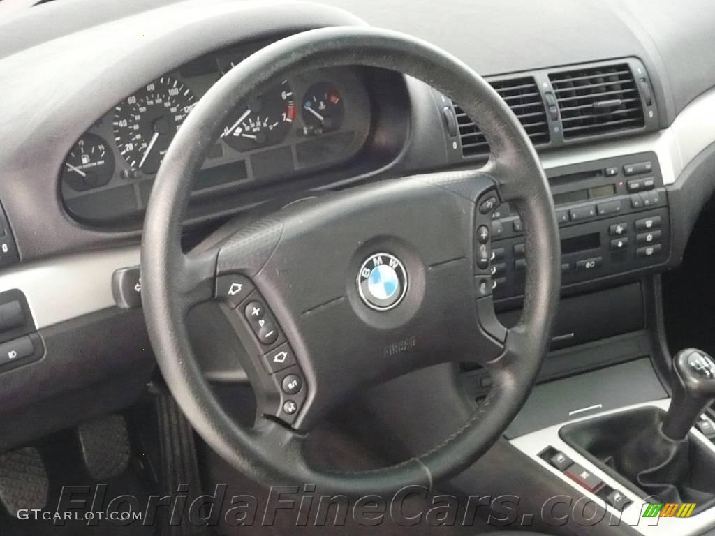 2004 3 Series 325i Sedan - Alpine White / Black photo #17