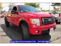 2010 Vermillion Red Ford F150 FX4 SuperCrew 4x4  photo #13